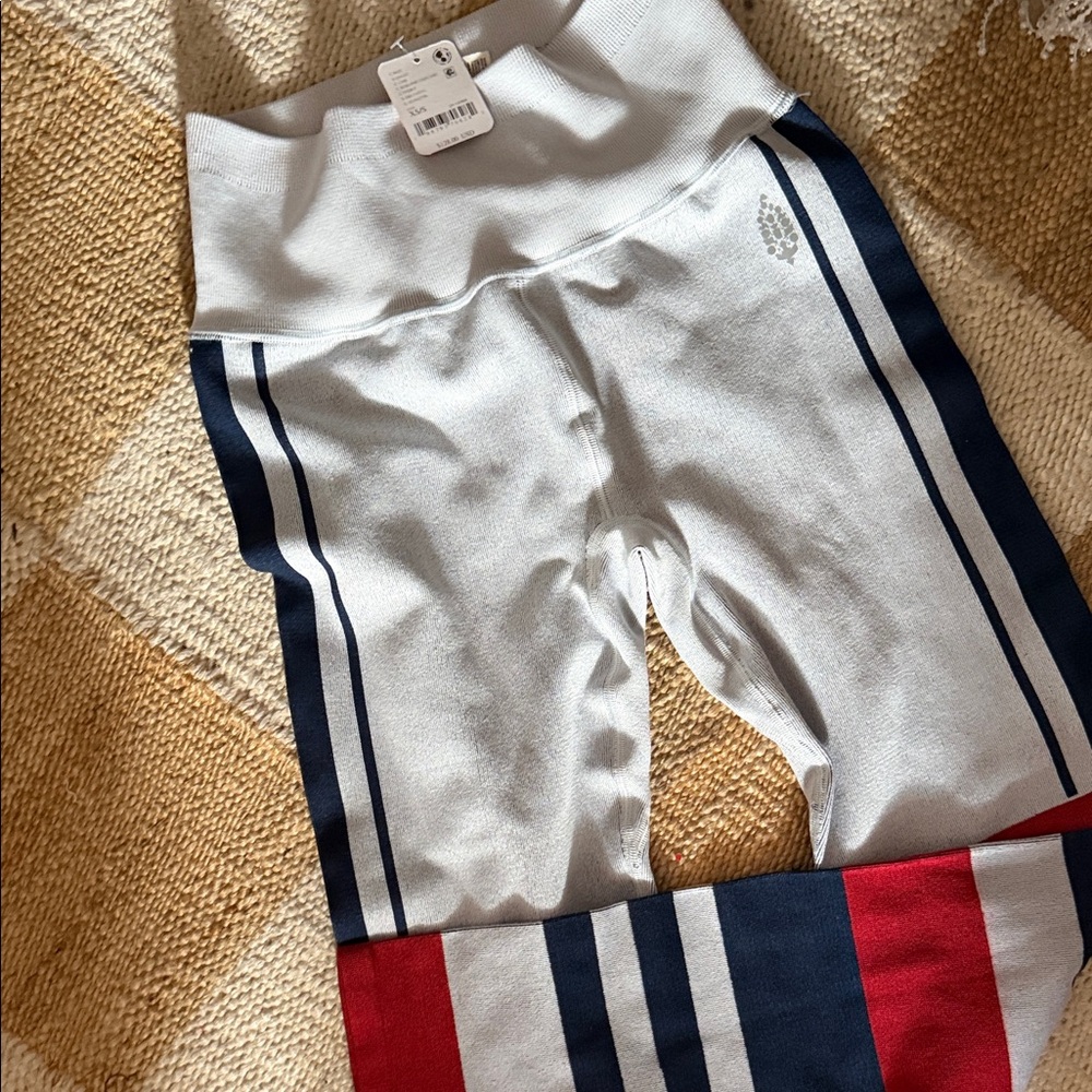 NWT, Free People Myoko Jacquard Base Leggings